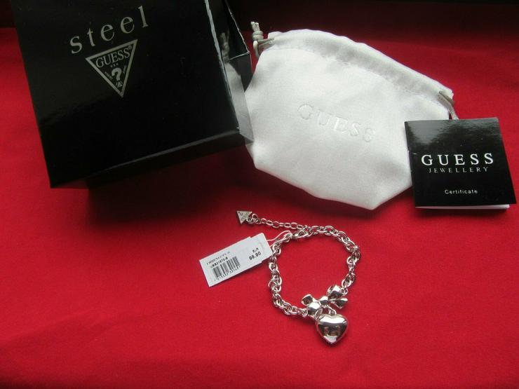  Neues Damenarmband von GUESS, Neupreis war ca. 100€, silber - Armbänder & Armreifen - Bild 4