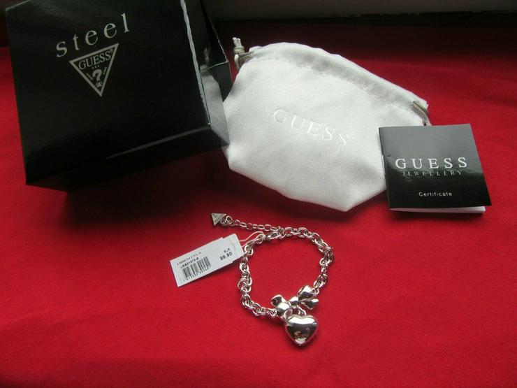  Neues Damenarmband von GUESS, Neupreis war ca. 100€, silber - Armbänder & Armreifen - Bild 9