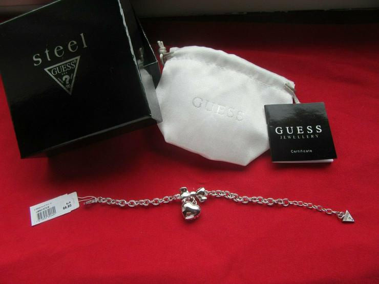  Neues Damenarmband von GUESS, Neupreis war ca. 100€, silber - Armbänder & Armreifen - Bild 13