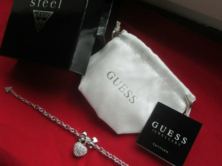  Neues Damenarmband von GUESS, Neupreis war ca. 100€, silber - Armbänder & Armreifen - Bild 19