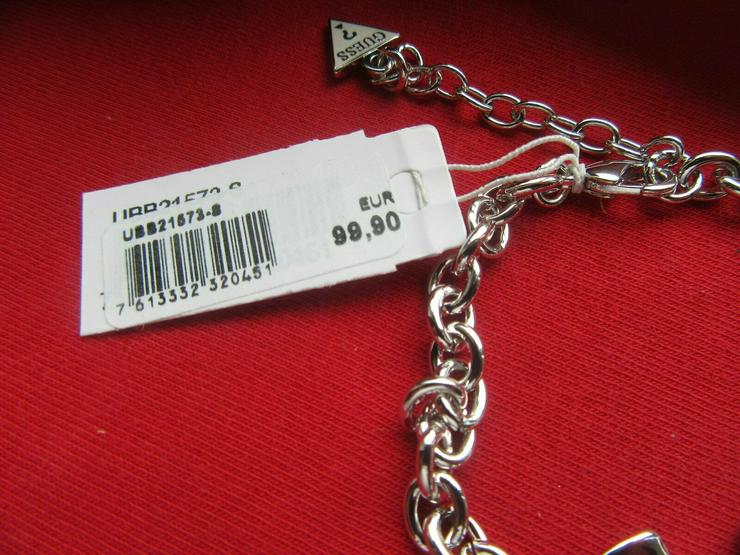  Neues Damenarmband von GUESS, Neupreis war ca. 100€, silber - Armbänder & Armreifen - Bild 7