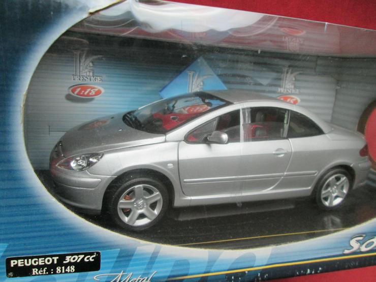 Solido Peugeot 307 CC 1:18 silber 