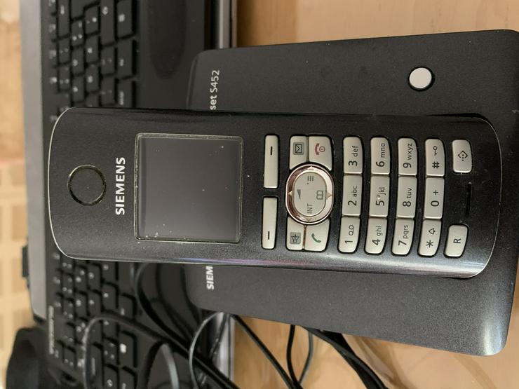 Retro Schnurloses Telefon von Siemens S 452 - Schreibmaschinen & Bürotechnik - Bild 2