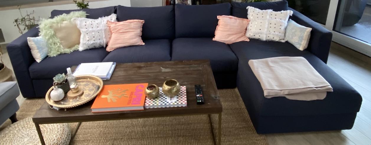 Bild 5: Couch (4er-Sofa) mit Récamiere zu verkaufen