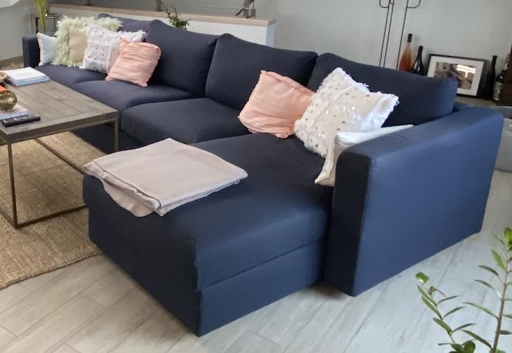 Bild 6: Couch (4er-Sofa) mit Récamiere zu verkaufen