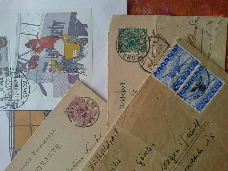 Suche Postkarten Briefe Ansichtskarten zu verschenken 