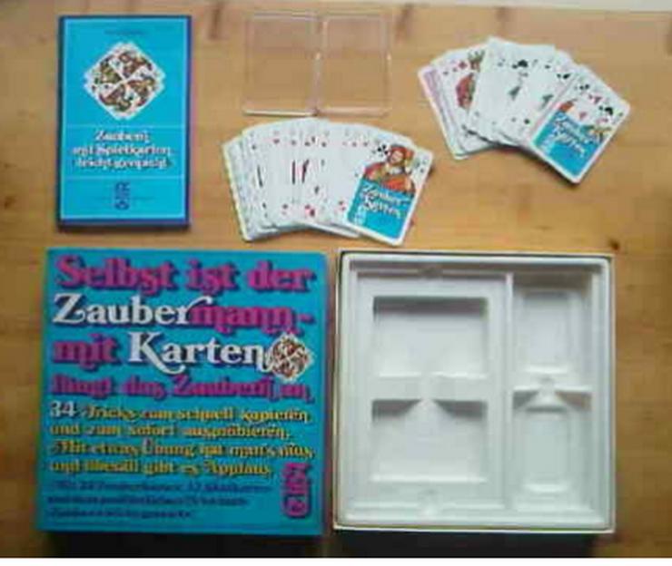 Bild 3: Spiel Gesellschaftsspiel " ZAUBERKARTEN " ( FX Schmid, 1977 ) komplett