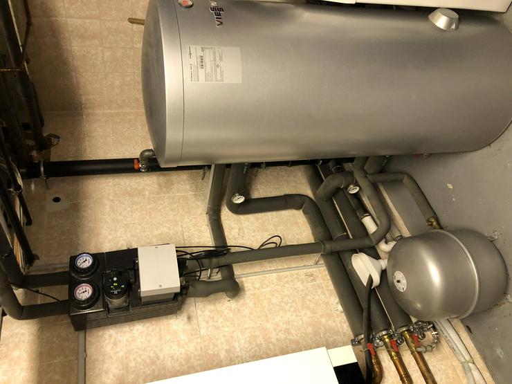 Bild 3: Verkauf Luft/Wasser-Wärmepumpe VITOCAL 200-S, Typ AWS-AC & Heizungsanlage