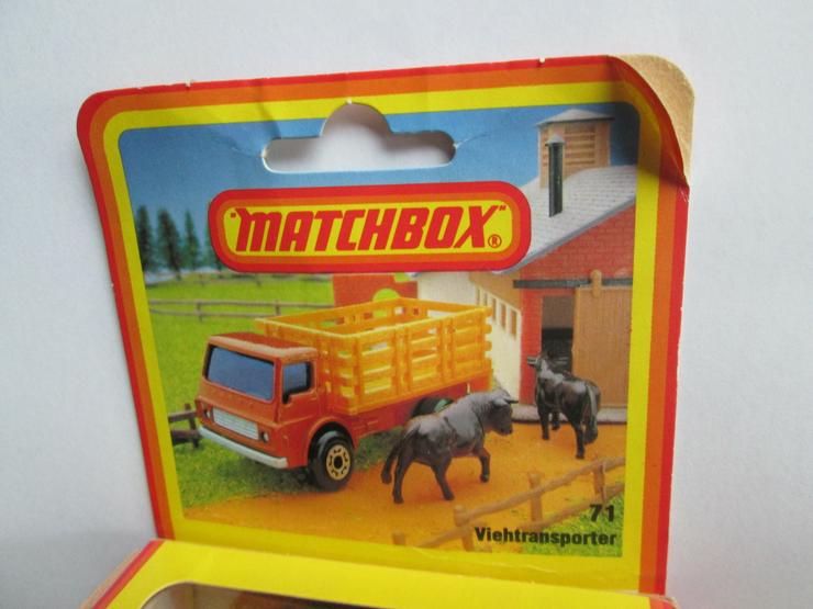 Bild 3: Matchbox nr.71 Viehtransporter in seltener Box ungeöffnet