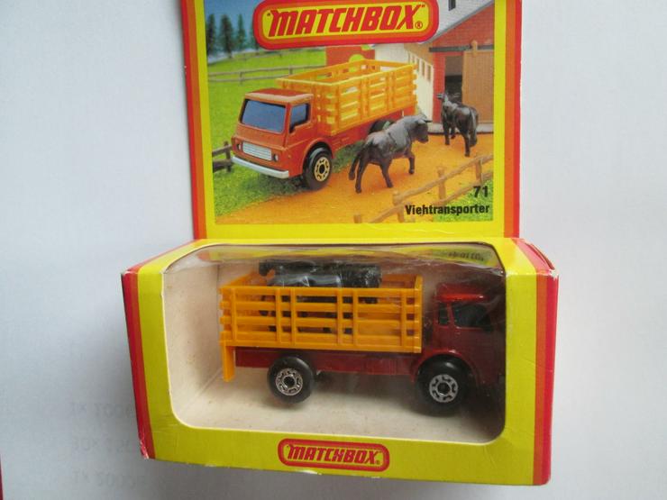 Matchbox nr.71 Viehtransporter in seltener Box ungeöffnet - Modellautos & Nutzfahrzeuge - Bild 2