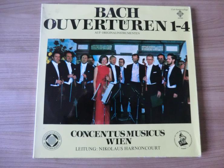Ouvertueren 1 – 4, Johann Sebastian Bach, 2 LP`s - LPs & Schallplatten - Bild 1