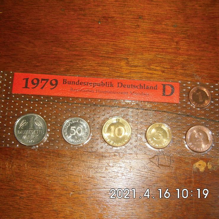 DM Kursmünzen 1979 D Stempelglanz