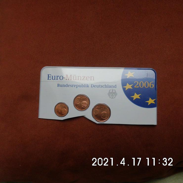 1,2,5 Cent 2006 G Stempelglanz