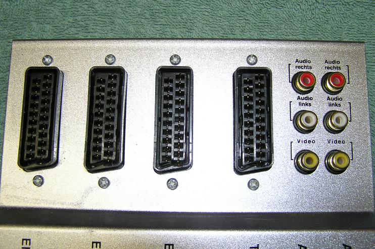 Scart-AV-Umschaltbox - Kabel & Stecker - Bild 3