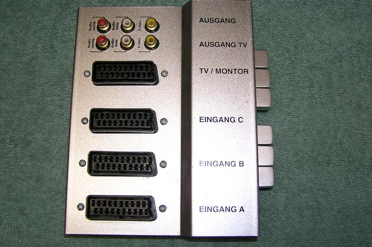 Scart-AV-Umschaltbox - Kabel & Stecker - Bild 2