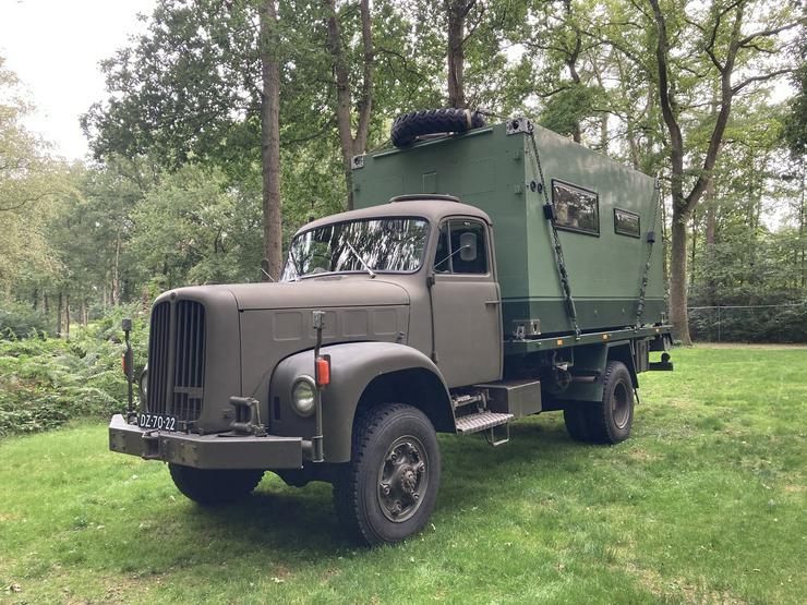 LKW Expeditionsmobil Saurer 2DM Allrad mit Dornier FM2 shelter - Wohnmobile & Campingbusse - Bild 1
