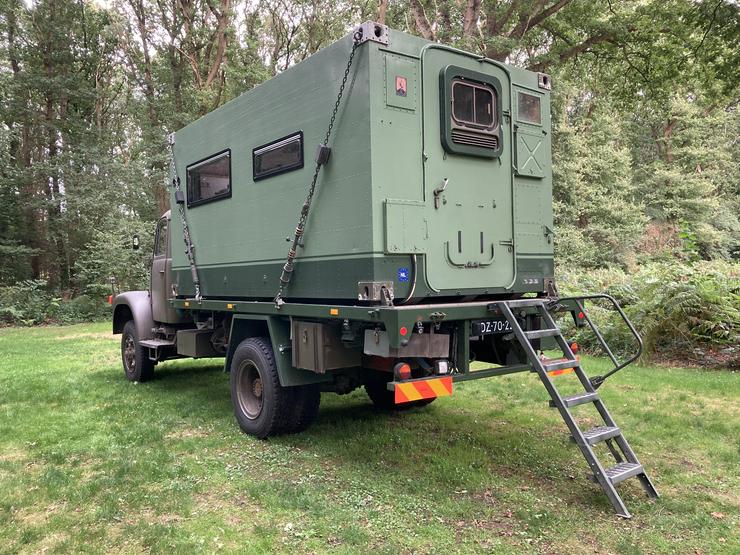 LKW Expeditionsmobil Saurer 2DM Allrad mit Dornier FM2 shelter - Wohnmobile & Campingbusse - Bild 15