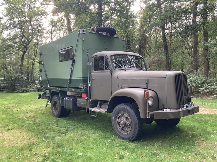 LKW Expeditionsmobil Saurer 2DM Allrad mit Dornier FM2 shelter - Wohnmobile & Campingbusse - Bild 8