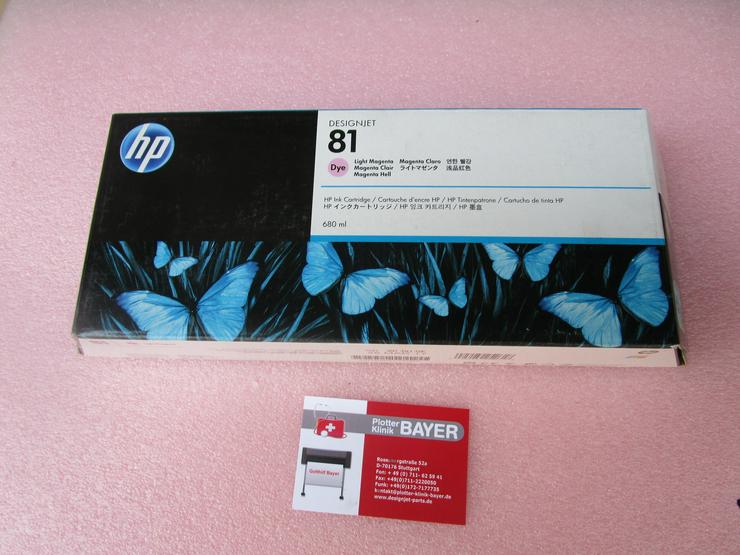 HP - Tinte Nr. 81 Light Magenta für DesignJet 5000/5500