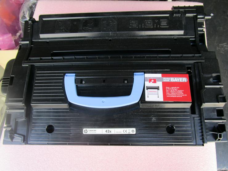 HP - Toner Nr. 43 X Original / Gebrauch 70 % Voll Laserjet 9000,9040,9050 - Drucker - Bild 2