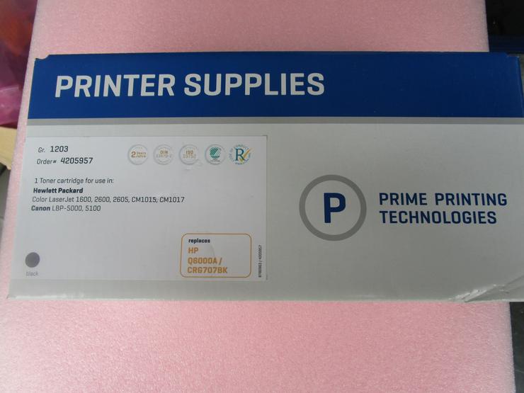 Neutraler HP - Toner von Prime Printing / Nr. Q6000A