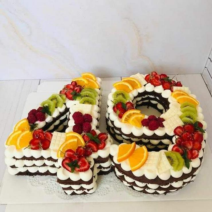 Torten Obst, Schokolade, nach russischen Art - Gastronomie - Bild 3