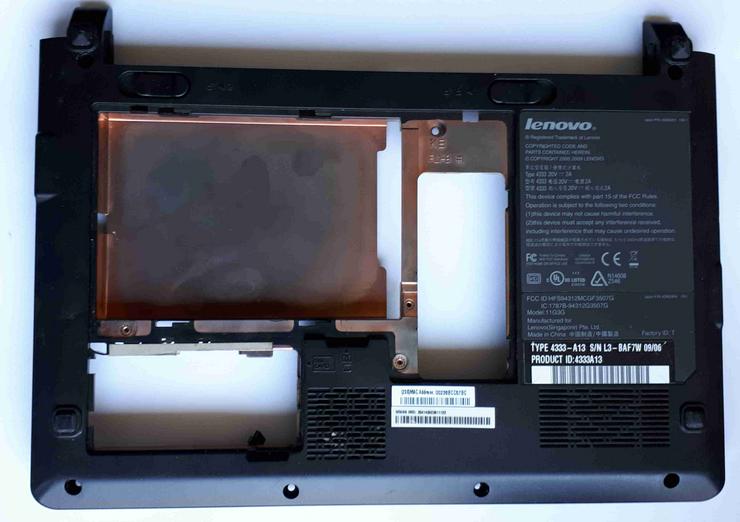 Einbaurahmen Netbook Lenovo Ideapad S10 - Gehäuse - Bild 1