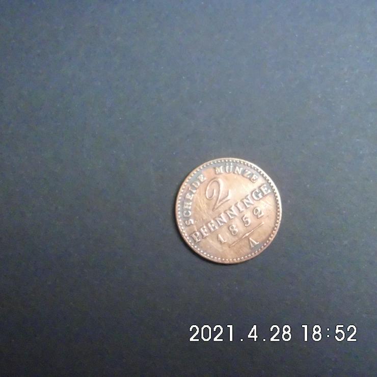 2 Pfennige Preußen 1852 einen Thaler - Weitere - Bild 2