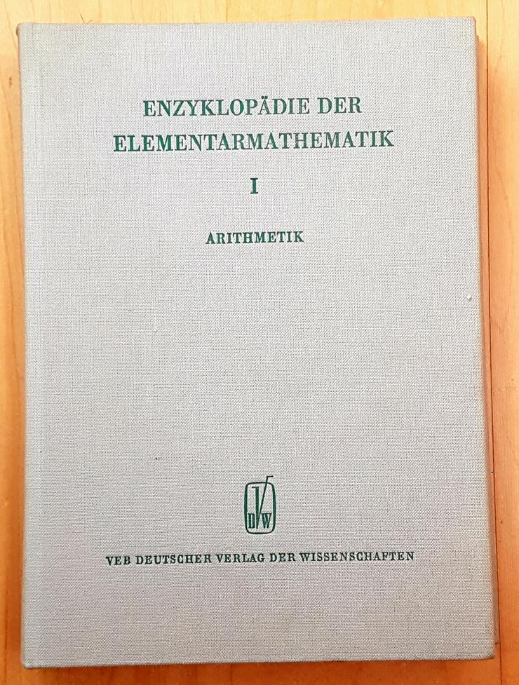Enzyklopädie der Elementarmathematik. I , II, IV, V
