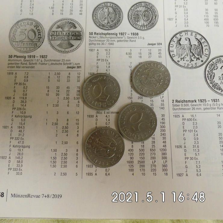 Deutsches Reich 50 Pfennig 1935 A