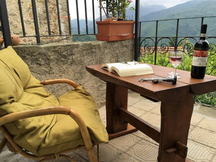 Panorama-Ferienhaus in der toskanischen Landschaft Italien urlaub - Ferienwohnung Italien - Bild 13