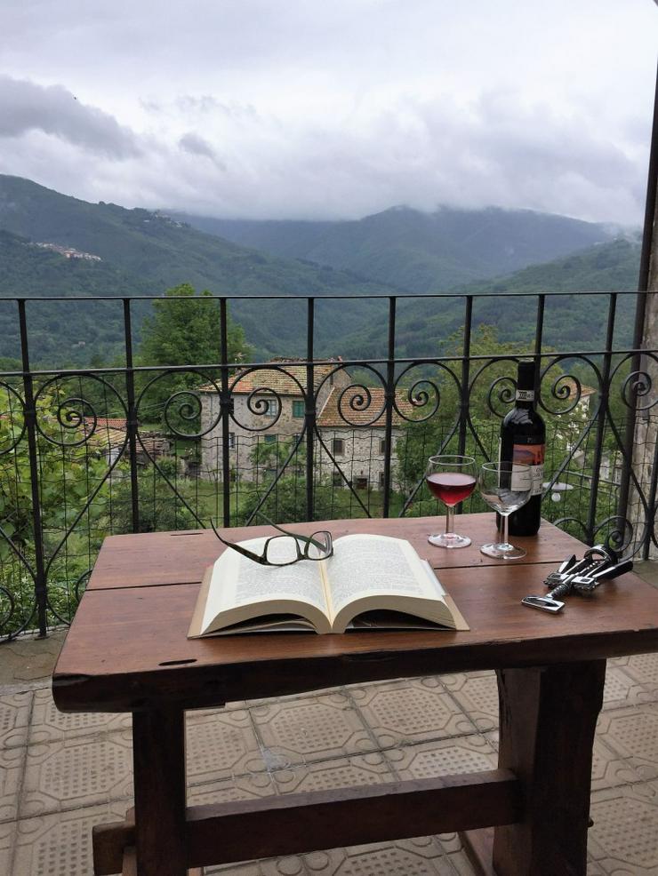 Panorama-Ferienhaus in der toskanischen Landschaft Italien urlaub - Ferienwohnung Italien - Bild 14