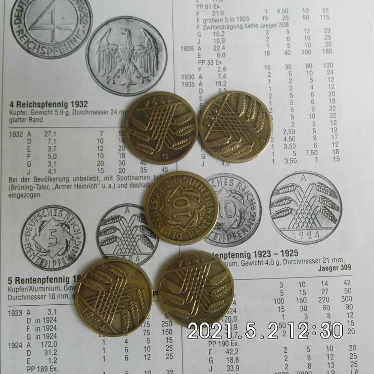 Deutsches Reich 10 Rentenpfennig  - Deutsche Mark - Bild 1