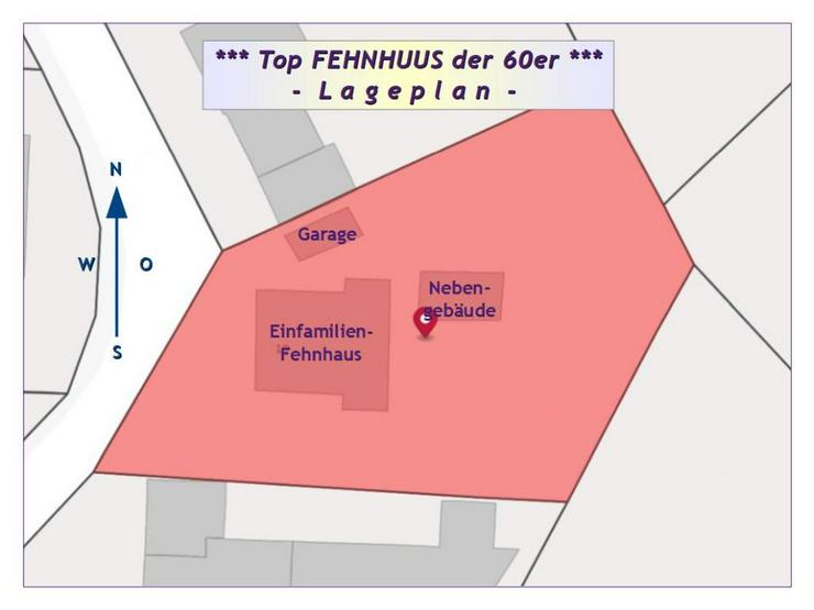 Bild 6: A/d NORDSEE-KÜSTE verkaufen wir unser modern saniertes & gepflegtes „ostfries. FEHNHAUS“ mit Garage u. NeGeb. auf großem Grundstück.