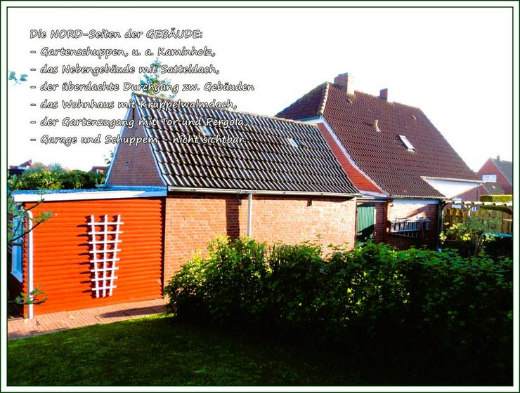Bild 4: A/d NORDSEE-KÜSTE von privat: sanierter u. modernisierter WOHN-KLASSIKER + Garage, NeGeb. auf großem Grdst.