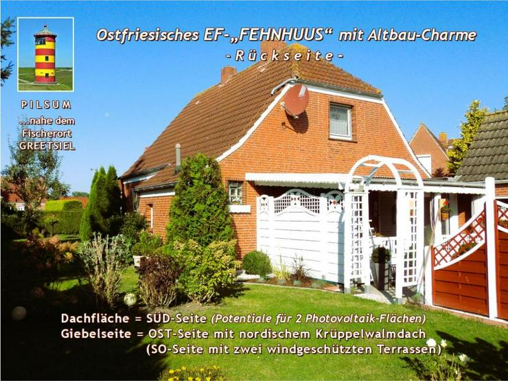 Bild 3: Anfrage-STOPP! Ostfriesische NORDSEE-Küste von privat: Saniertes, modernisiertes u. gepfl. EFH „FEHNHAUS“ + Garage, NeGeb. auf großem Grdst.