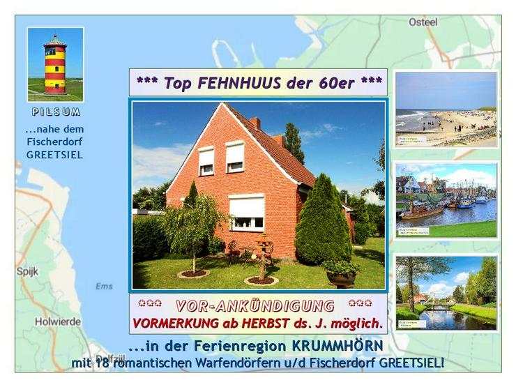 Bild 2: NORDSEE-KÜSTE: Modernisiertes & gepfl. EFH + Garage + NebGeb. + Garten & Wir SUCHEN 3-Zi. WOHNUNG. in KÜSTENNÄHE.