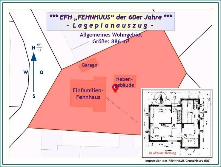 Bild 2: Ostfries. NORDSEE-KÜSTE: Saniertes, modernis. u. gepfl. „EF-FEHNHAUS mit Altbau-Charme“ + Garage u. NeGeb. auf weitläuf. Grundstück.