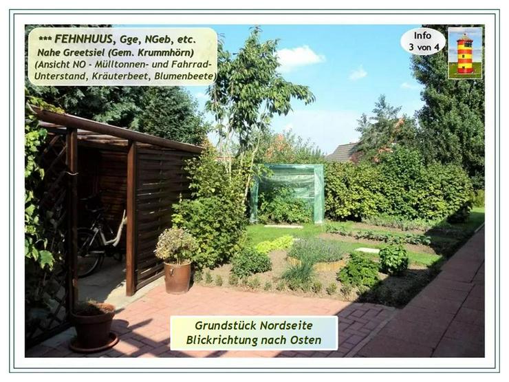 Bild 11: Ostfries. NORDSEE-KÜSTE von privat: Saniertes, modernisiertes u. gepfl. EFH „FEHNHAUS“ + Garage, NeGeb. auf großem Grdst.