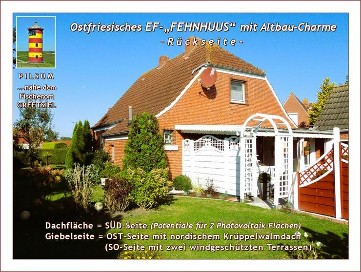 Ostfries. NORDSEE-Küste: Saniertes, modernis. u. gepfl. „EF-FEHNHAUS mit Altbau-Charme“ + Garage u. NeGeb., weitläuf. Grundstück.