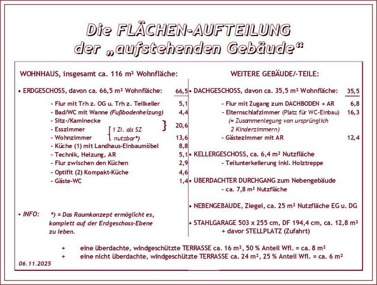 Bild 6: Ostfriesische NORDSEE-Küste von privat: Saniertes, modernisiertes u. gepfl. EFH „FEHNHAUS“ + Garage, NeGeb. auf großem Grdst.