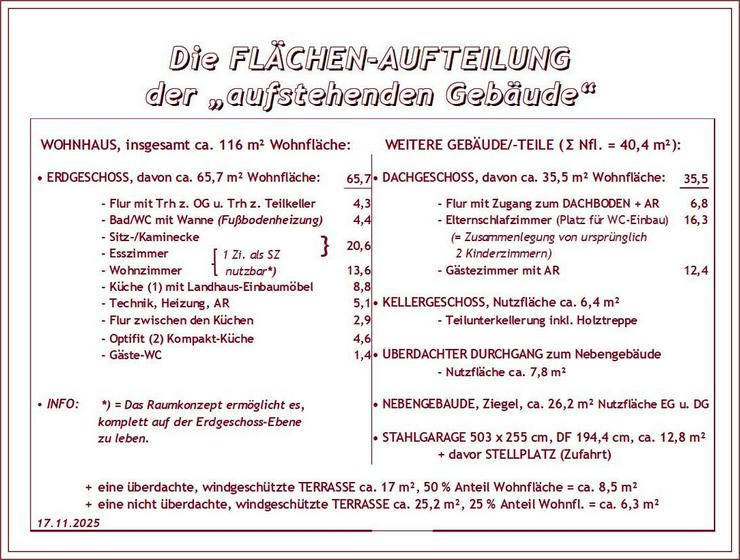Bild 9: Ostfriesische NORDSEE-Küste von privat: Saniertes, modernisiertes u. gepflegtes EFH „FEHNHAUS“ + Garage u. NeGeb. auf großem Grdst.