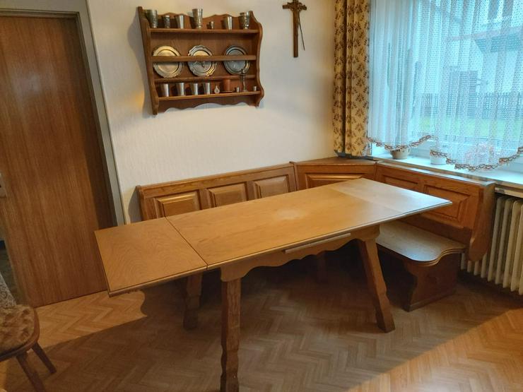 Bild 8: ‼️HAUSHALTSAUFLÖSUNG‼️Rustikales Esszimmer mit Esstisch, Sitzgruppe, Sideboard‼️