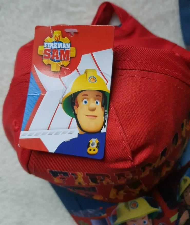 Feuerwehrmann Sam Schildmütze CAP Kappe Mütze Fireman Größe var. - Kopfbedeckungen - Bild 2