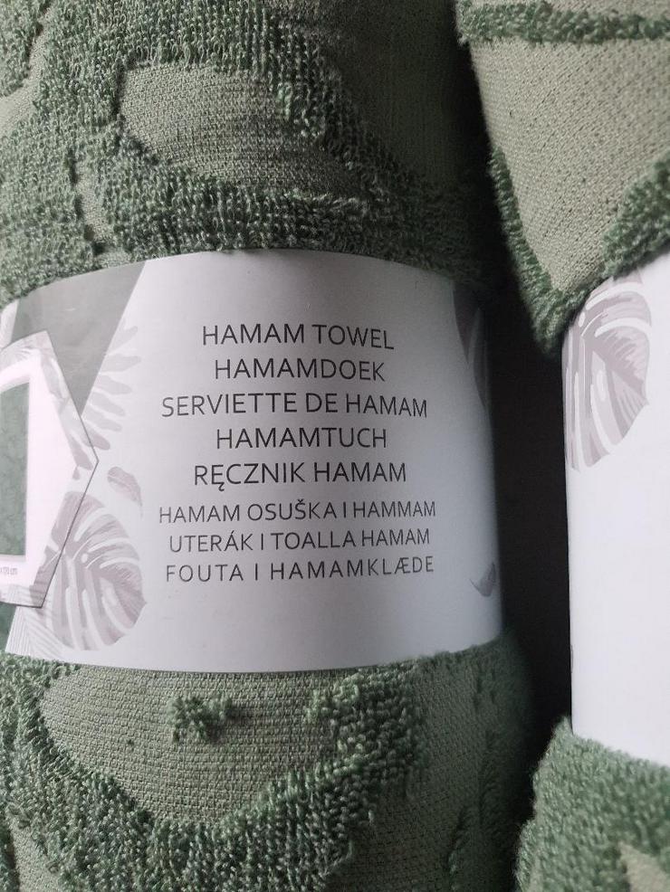 RESTPOSTEN HAMAMTUCH BADETUCH HAMAM 90x170 cm 100% BAUMWOLLE - Handtücher & Textilien - Bild 5