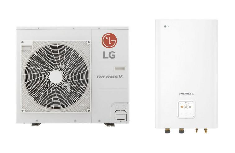 1A LG Therma V Set Split Luft-Wasser-Wärmepumpe R32, 5 kW - Wärmepumpen - Bild 1