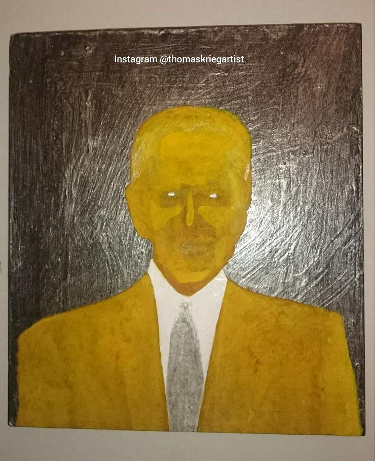 "Joe Biden #4" Art Arte Kunst Thomas Krieg 