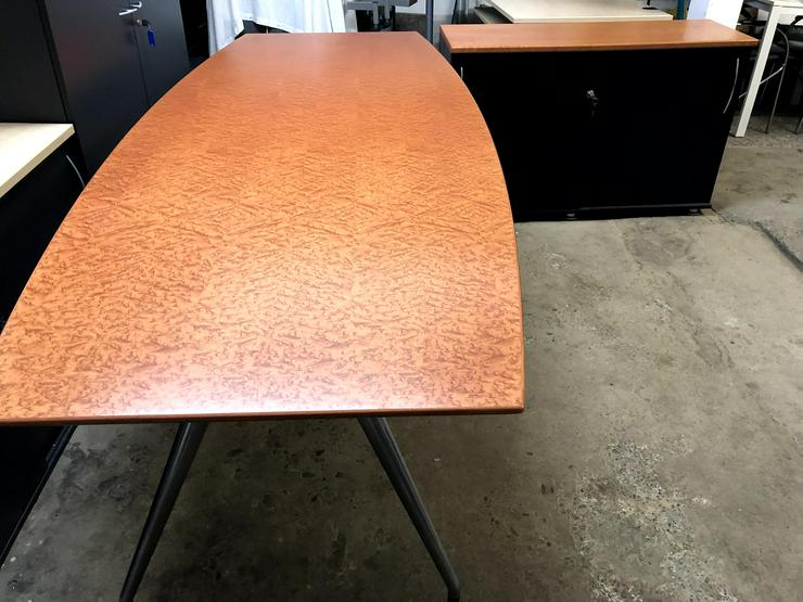 Bild 5: ‼️BÜROAUFLÖSUNG‼️Besprechungstisch/ Konferenztisch mit Sideboard || Einzelanfertigung‼️
