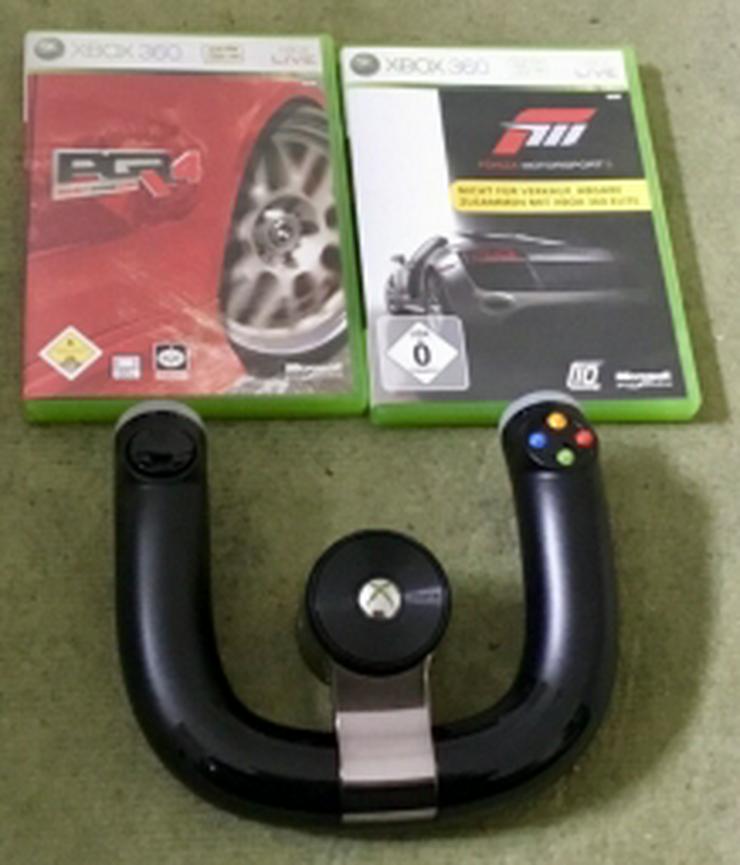 xbox 360 Speed Wheel+Project Gotham Racing 4+Forza Motorsport 3