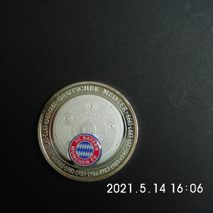 Bild 2: Medaille Bayern München Deutscher Meister 1999